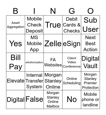 Support Staff Professional Week Bingo Card