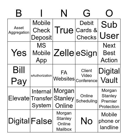 Support Staff Professional Week Bingo Card