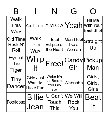Operations Singo Bingo Card