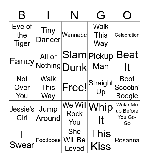Operations Singo Bingo Card