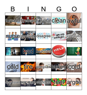 ASL Bingo Card