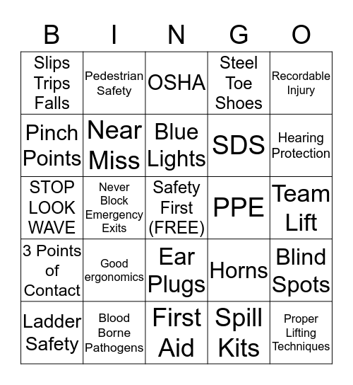 FTW6 TSW Bingo 2019 Bingo Card