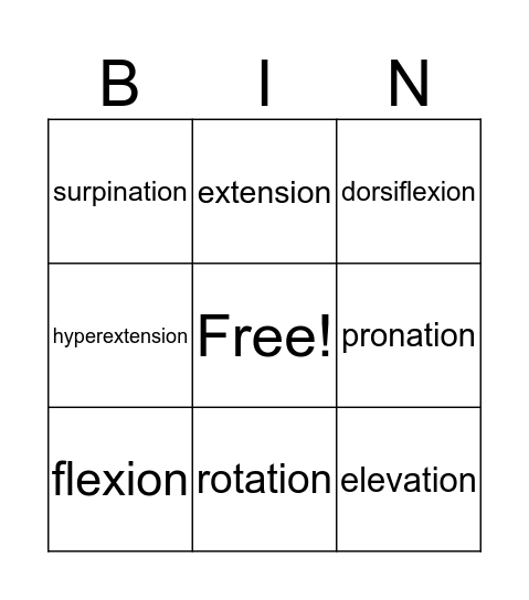ROM Bingo Card