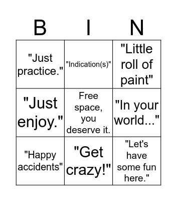 Splendor of Autumn Bingo Card