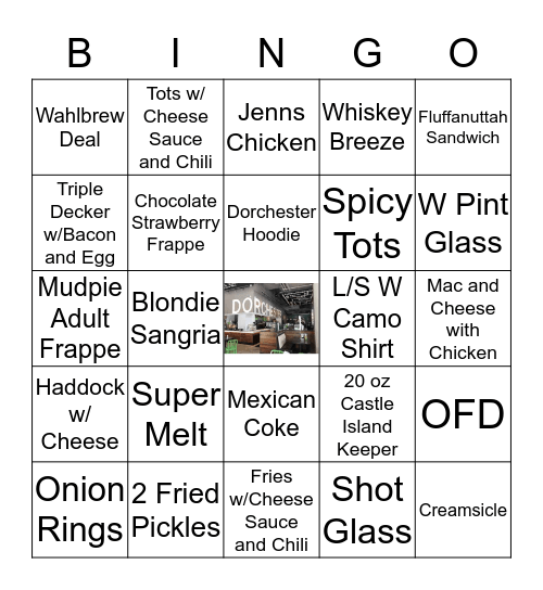 Wahl Bingo Card