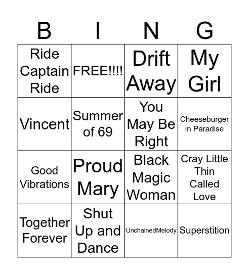 SOUTHPOINTE BINGO Card