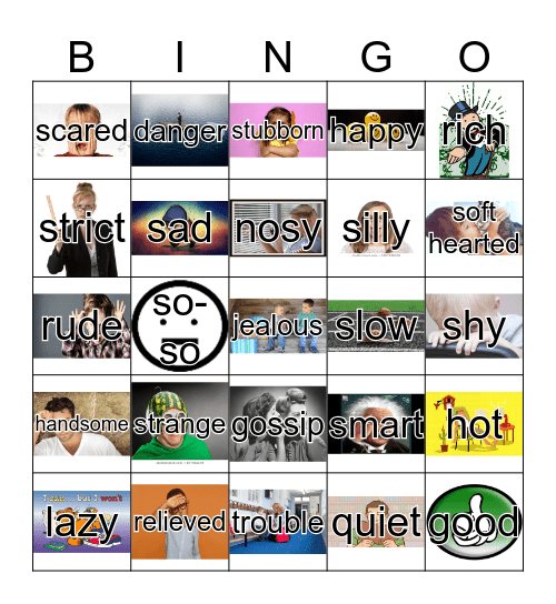 ASL Bingo Card