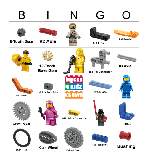 BENNY'S SPACE QUEST BINGO Card