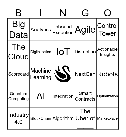 Buzzword Bingo Card
