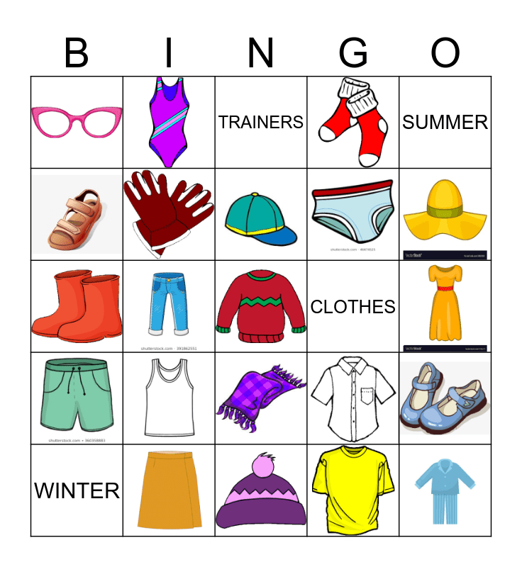 clothes-bingo-card