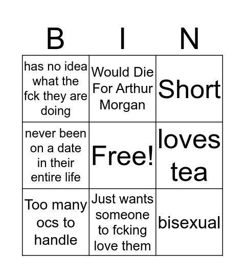 SilverWing Bingo Card