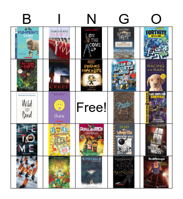 Book Fair Bingo Fall 2019 Bingo Card