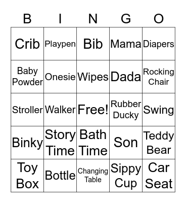 Landyn Bingo Card