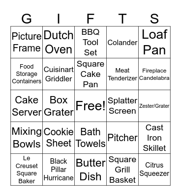 Melissa & Scott Are Getting Married! Bingo Card