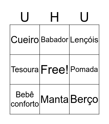 Chá da Sophia Bingo Card