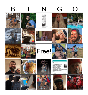"Good Friends" Bingo Card