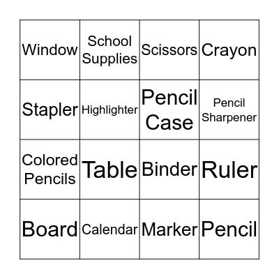 Trick or Treat - Halloween Bingo Card