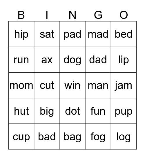 Spire I Bingo Card