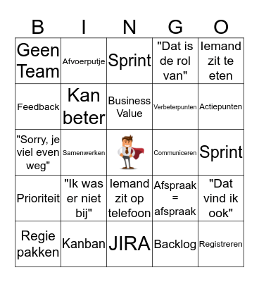 Retrospective BINGO Card