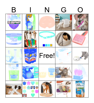 pet care Bingo Card