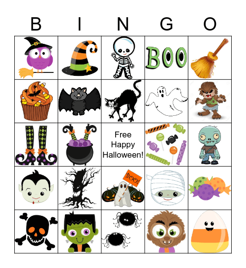 HALLOWEEN 2019 Bingo Card