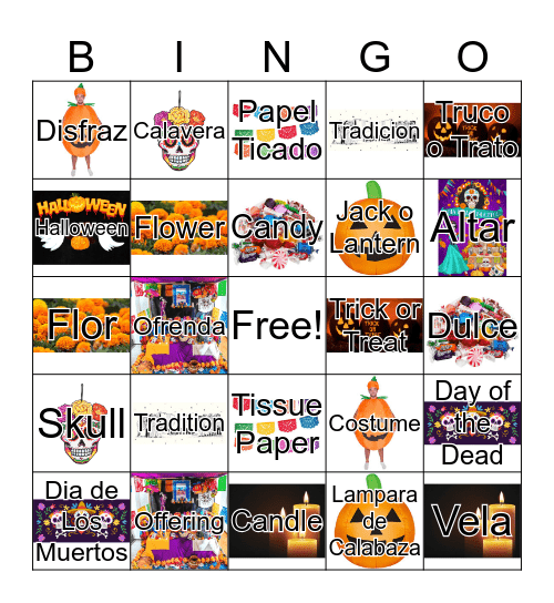 Traditions  Bingo Card