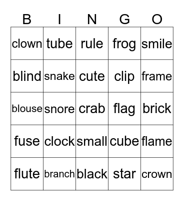 ISB2 Bingo Card