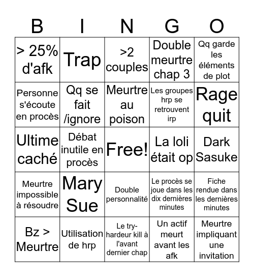 Bingo Rp Bingo Card