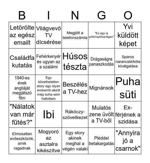 zgewrah,aelfdßg Bingo Card