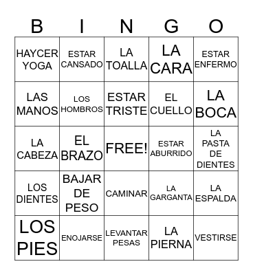 Loteria  Bingo Card