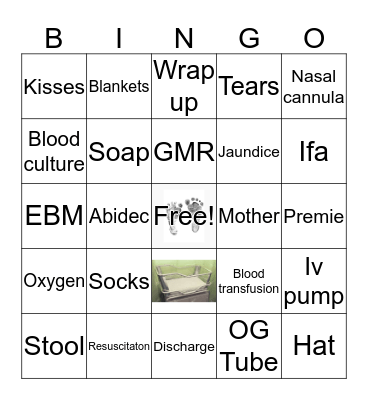 PREMIE BINGO Card