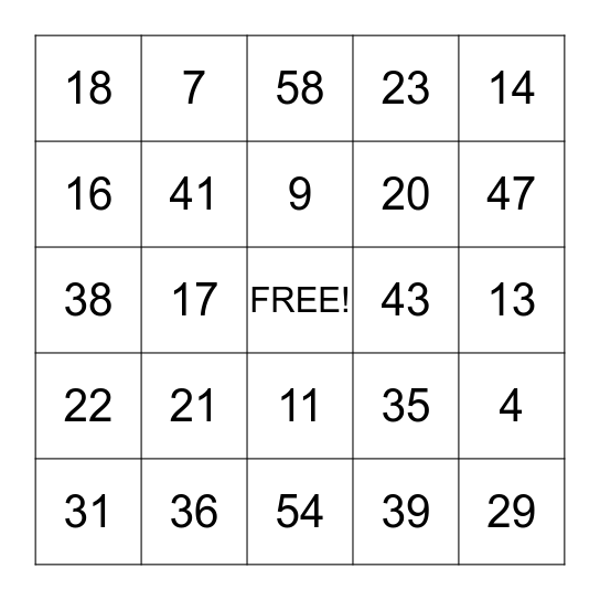 verhalenbingo "Woeste Willem" Bingo Card