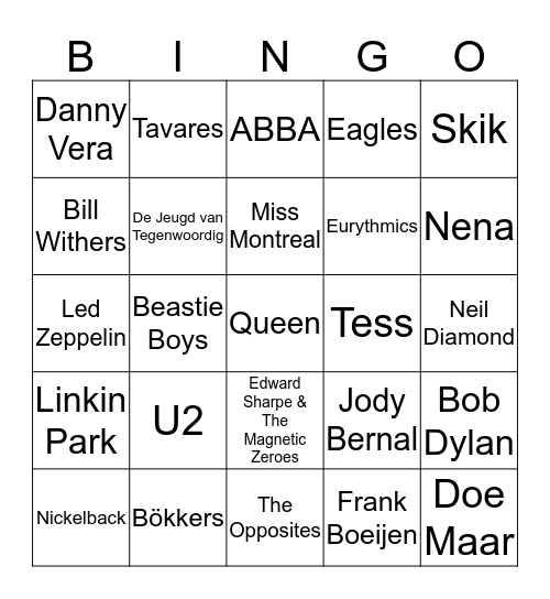 RONDE 3 Bingo Card