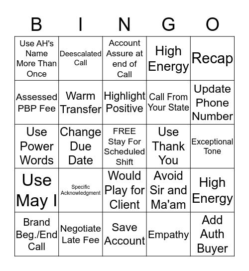 Fall Bingo! (One Box Per Call) Bingo Card