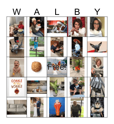 WALBINGO Card
