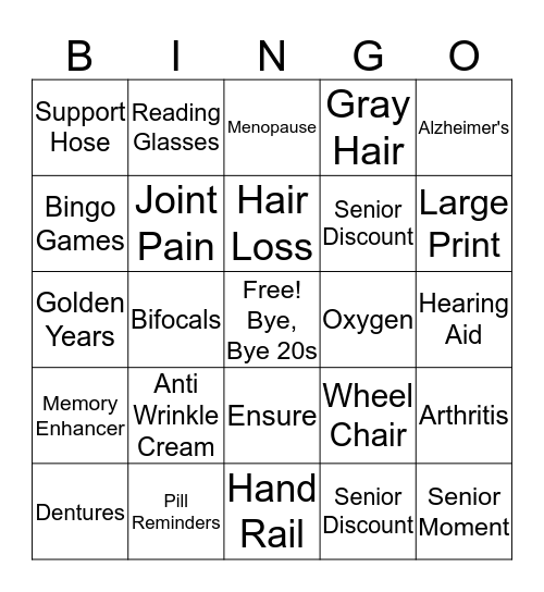 KIMETHA'S 30th BINGO CHALLENGE Bingo Card