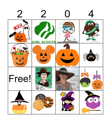 Halloween & Happy Birthday Bingo! Bingo Card