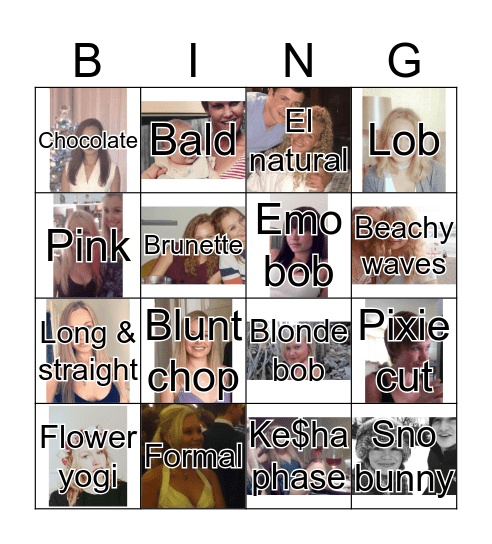 Sammie's Looks BINGO Card