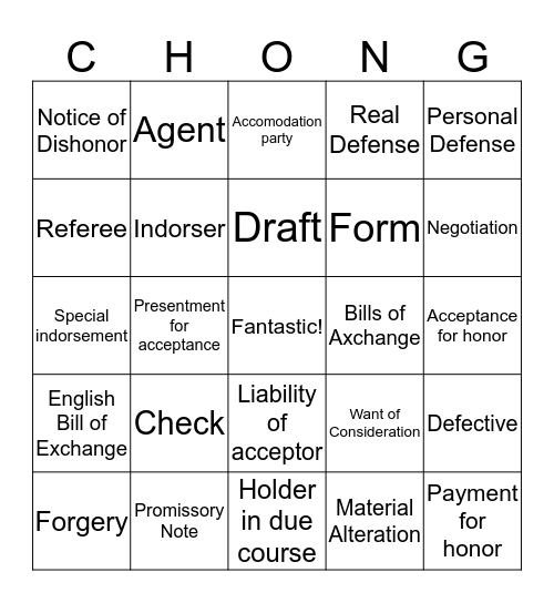 NIL in PH, USA, UK, and SG Bingo Card