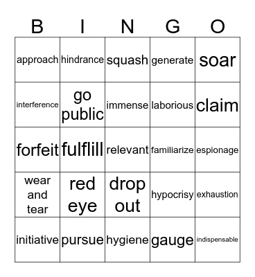 HOW  MUCH DO YOU KNOW? Bingo Card