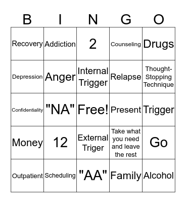BINGO!!!! Bingo Card