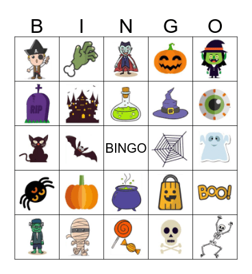 HALLOWEEN BINGO Card