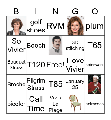 ROGER VIVIER B-I-N-G-O! Bingo Card
