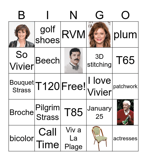 ROGER VIVIER B-I-N-G-O! Bingo Card
