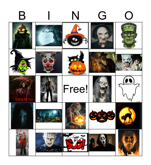 HALLOWEEN BINGO Card