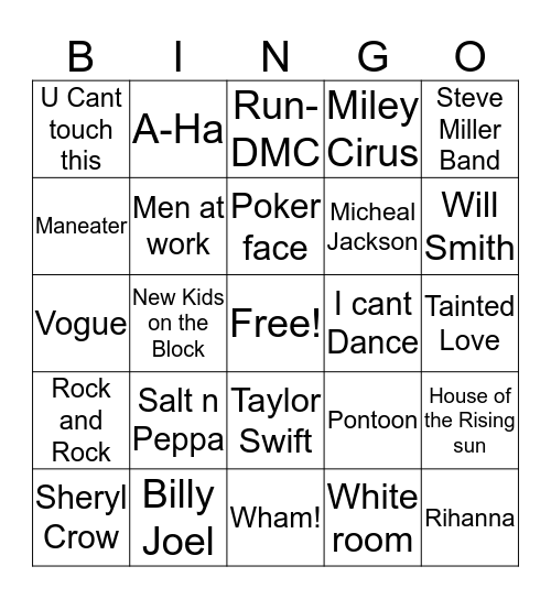 Foleys Friendsgiving  Bingo Card