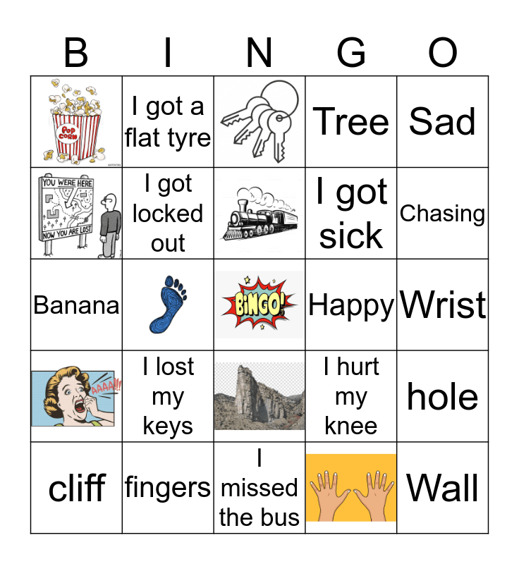 Let's Play Bingo! Bingo Card
