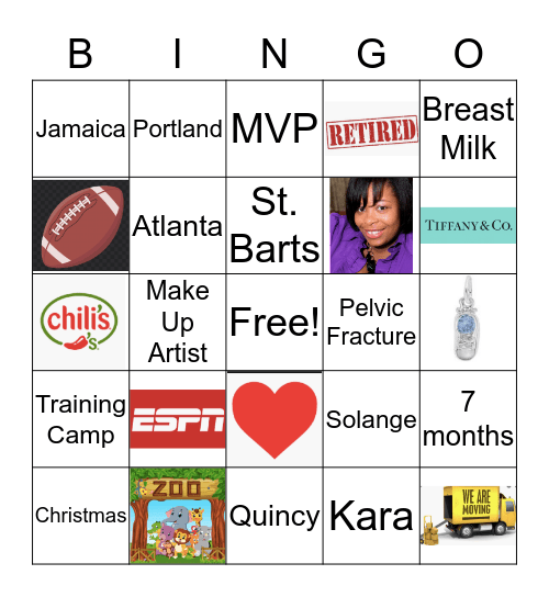 The Outside Child By Tiffany Warren Bingo Card