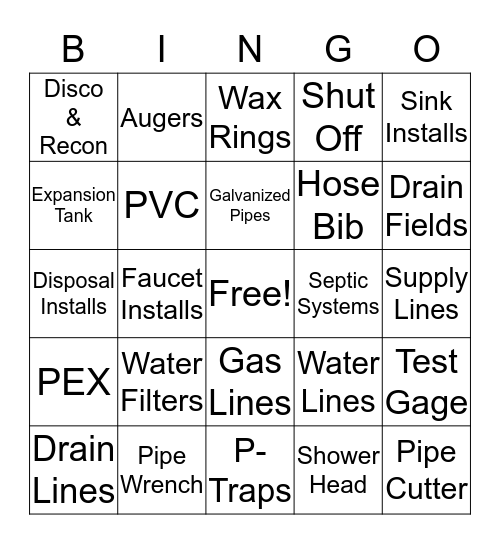 Nicole Johnson Bingo Card