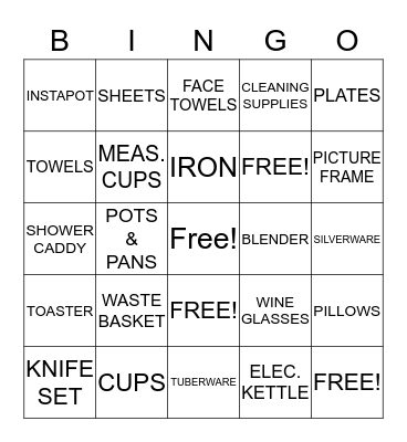 LINNEA'S BINGO Card